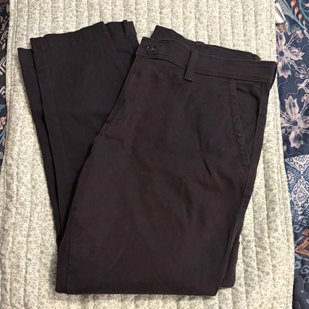 Weatherproof Men's Dark Grey/Light Black Chino Pants 38x30 Never Worn